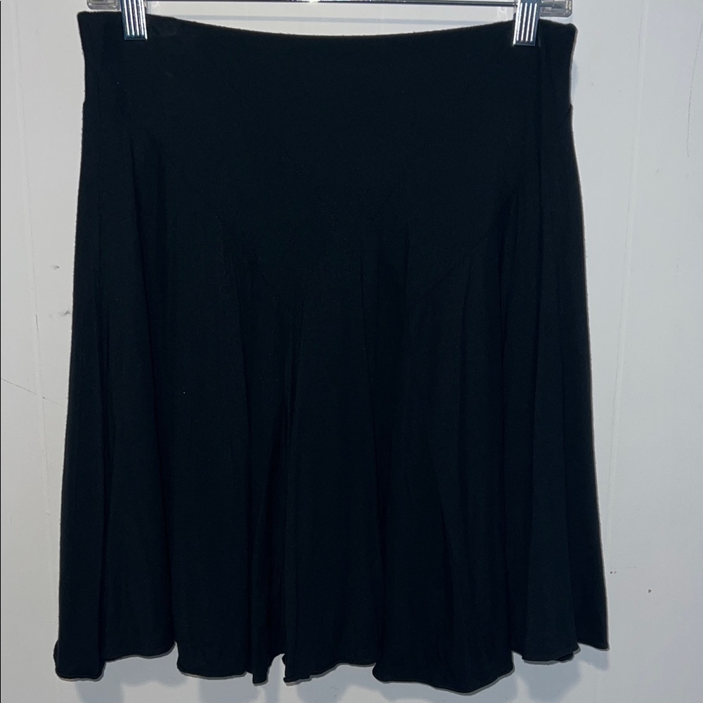 Ralph Lauren Sport Classic Black A-Line Women's Stretchy Skirt Size M 0329268